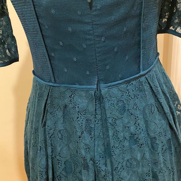 BCBGMaxAzria Julya Cocktail Lace Dress Cutout - Picture 7 of 10